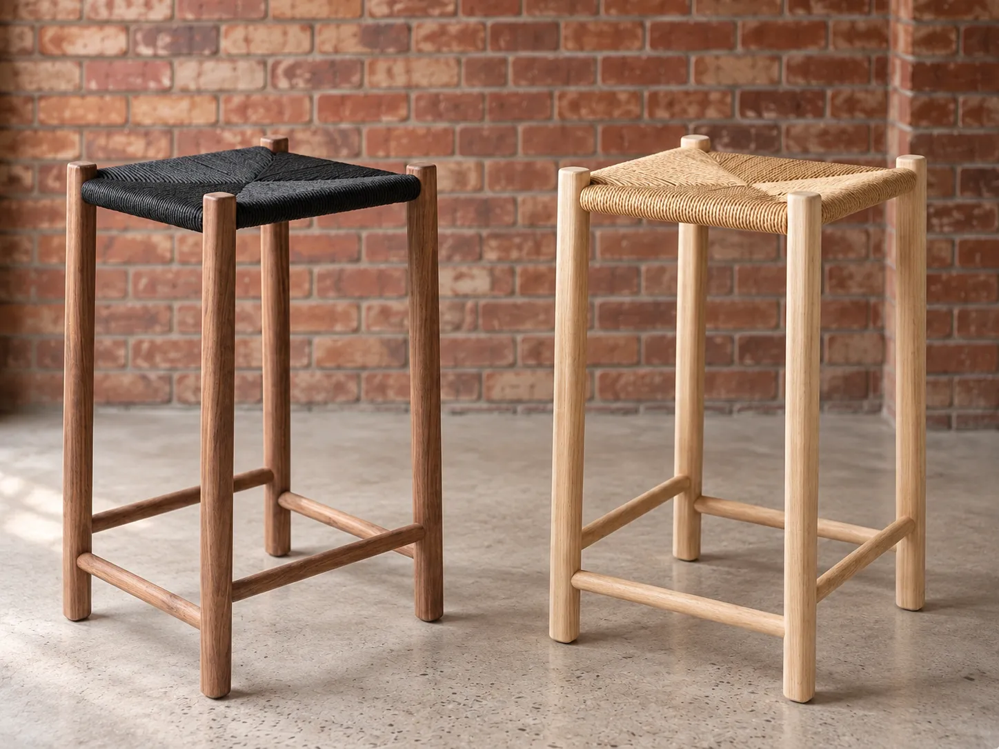 Rush Counter Stool